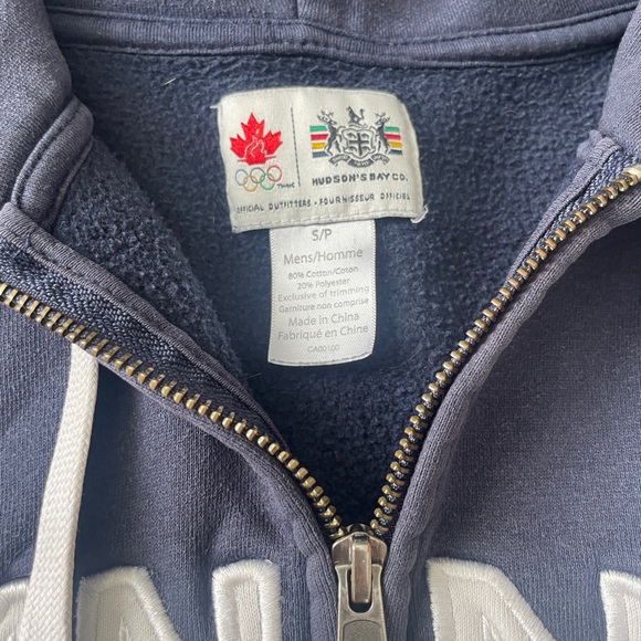 Navy Blue Canada Hoodie - Picture 2 of 6